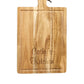 Creative Gifts International - Acacia Wood Cutting Board with Handle