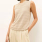 Marie Oliver - Nev Round Neck Sleeveless Top