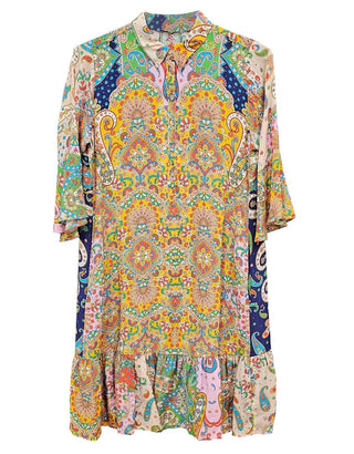 Johnny Was - BRAEMAR ELEON LONG SLEEVES DRESS