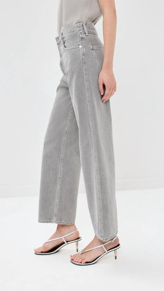 Agolde - Ren High-rise Wide-leg Jean