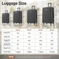 Hardshell Luggage Sets 6 Piece With 2 Bags,Carry On Suitcase With Handle Password Lock Double Spinner Wheels, Lightweight 16-20-24-28 Luggages