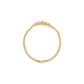10K Yellow Gold 1/4 Cttw Round-Cut Diamond Basket Weave Rope Chain Style 7" Bracelet (H-I Color, I1-I2 Clarity)