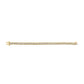 18K Yellow Gold 4.0 Cttw Round-Cut Diamond S-Link 7" Inch Tennis Bracelet (I-J Color, SI1-SI2 Clarity)