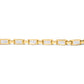 14K Yellow Gold Princess-Cut Diamond Links of Love Bracelet (2.00 cttw, H-I Color, SI2-I1 Clarity)