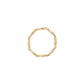 14K Yellow Gold Princess and Baguette Cut Diamond Beaded Bracelet (3.00 cttw, H-I Color, SI1-SI2 Clarity)