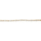 14K Yellow Gold Princess and Baguette Cut Diamond Beaded Bracelet (3.00 cttw, H-I Color, SI1-SI2 Clarity)