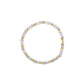 10K Yellow and White Gold 2.00 Cttw Diamond "S" Link 7" Bracelet (H-I Color, I2-I3 Clarity)