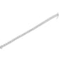 .925 Sterling Silver 1.0 Cttw Diamond Miracle-Set X-Link 7" Tennis Bracelet (I-J Color, I3 Clarity)