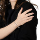 .925 Sterling Silver 1.0 Cttw Diamond Miracle-Set Square Milgrain 7" Link Tennis Bracelet (I-J Color, I3 Clarity)