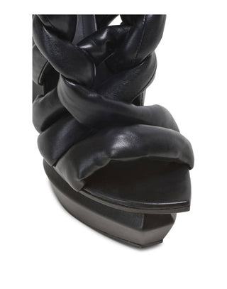 Balmain - Women's Ava Braided Block-heel Platform Pumps