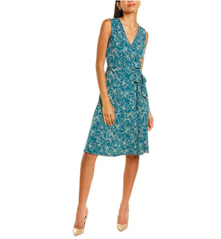 Leota Women's Sleeveless Perfect Wrap Dress Petiole Pacific