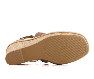 Andrea - Women's Criss Cross Ankle Strap Sandal