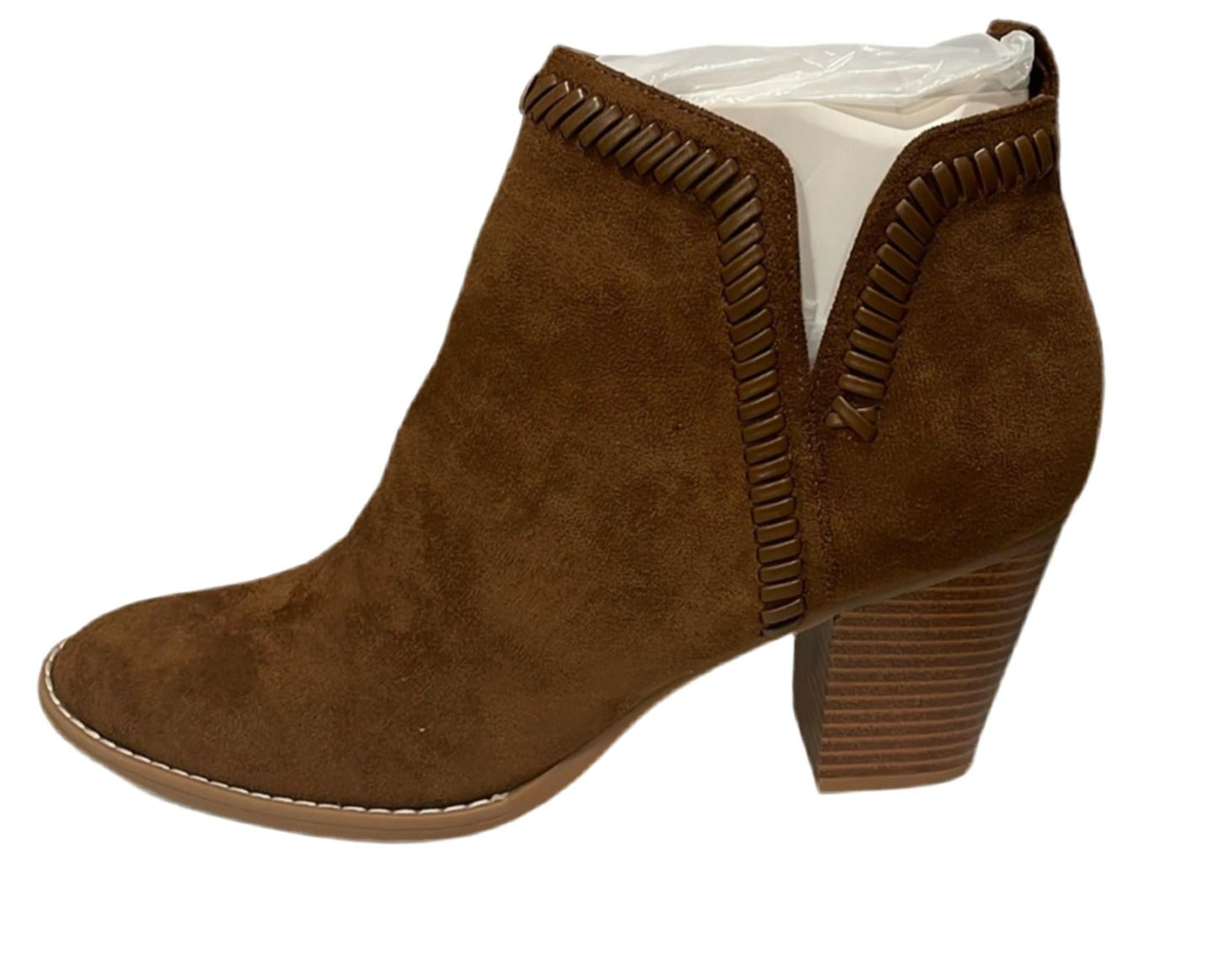 Dolce Vita - Women's Jace Dune Suede Zipper Ankle Bootie