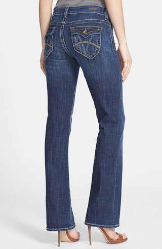 Kut From The Kloth Women's Natalie Bootcut Jeans Blue Size 12