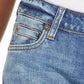 Kut From The Kloth Women's Catherine Boyfriend Cuffed Jeans Blue Size 12
