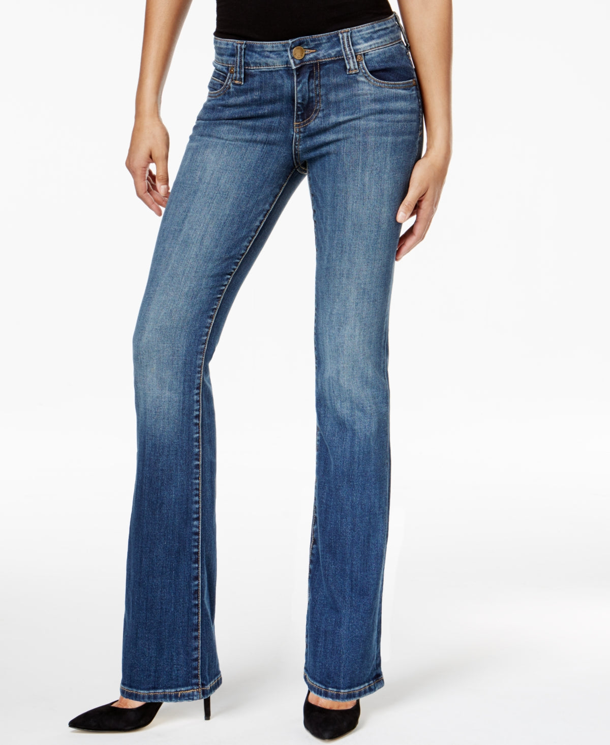 Kut From The Kloth Women's Natalie Bootcut Jeans Blue Size 2