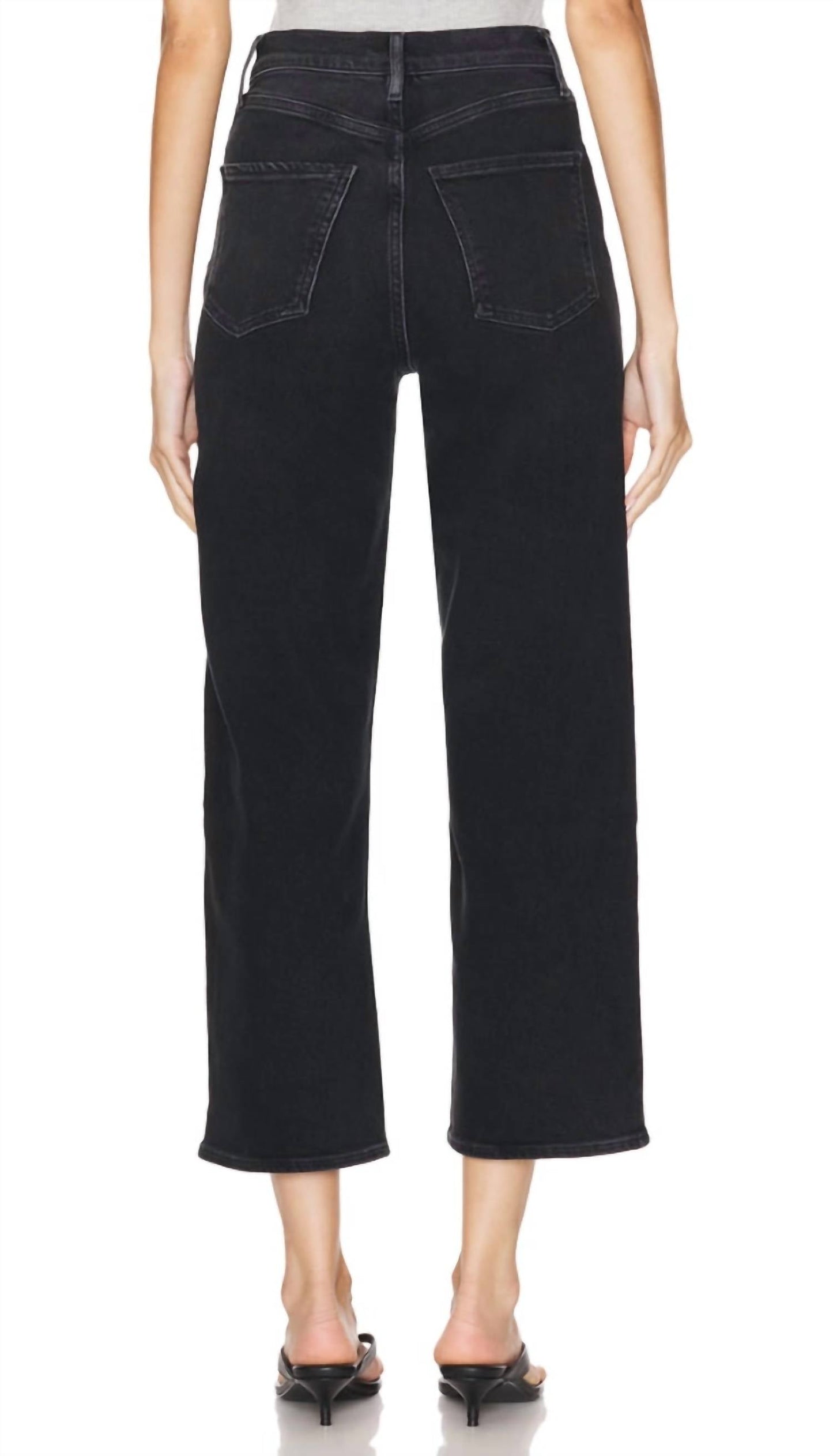 Agolde - Ren High Rise Wide Leg Jeans