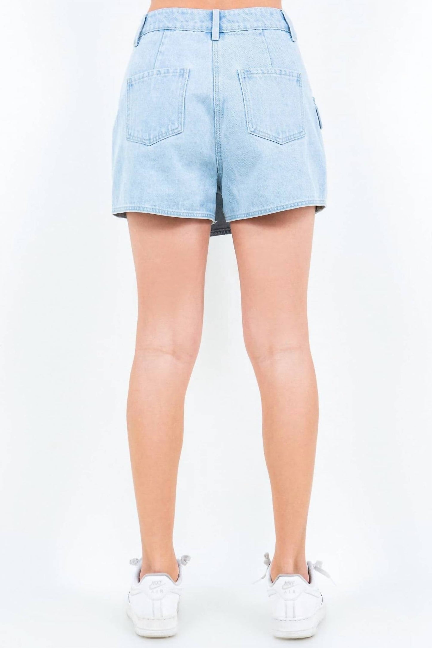 American Bazi - Chic Cargo Pocket Mini Skort