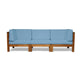 Oana 3 Piece Sofa Set With Water Resistant Cushions
