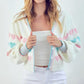 &Merci - HEART BUTTON-FRONT CARDIGAN