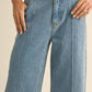 Miou Muse - Wide Hem Denim Pants