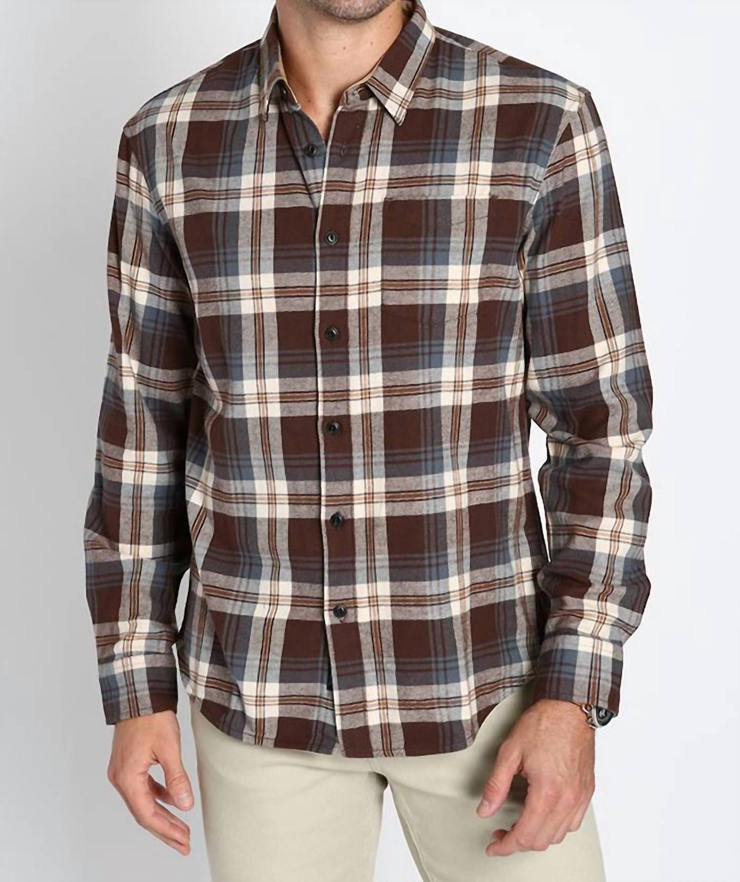 Jachs New York - Stretch Midweight Flannel Workshirt