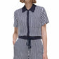 Simkhai - Short Sleeve Cropped Camp Shirt