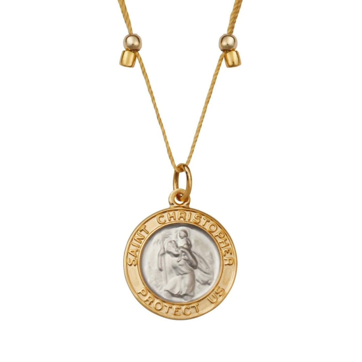 &Livy - Saint Christopher Protection Necklace
