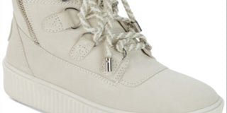 DKNY Women's Fabric Closed Toe Ankle Fashion Boots Brown Size 9.5