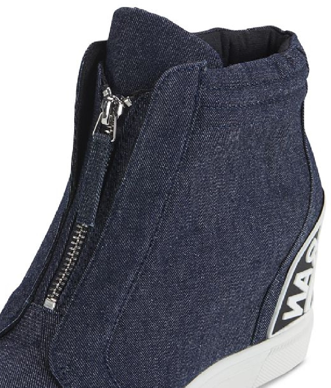 DKNY Women's Connie Wedge Sneakers Blue Size 6