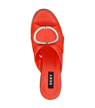 DKNY Women's Cavi Mules Orange Size 8.5