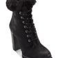 DKNY Women's Darcy Lace Up Dress Booties Black Size 9.5
