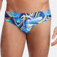 2(x)ist Men's Solid Rio Swim Briefs Blue Size L