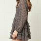 Entro - Square Neck Long Sleeve Romper