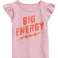 Peek Aren't You Curious Kids Nikola Tesla Energy Flutter Sleeve Top - Violet Size 2T