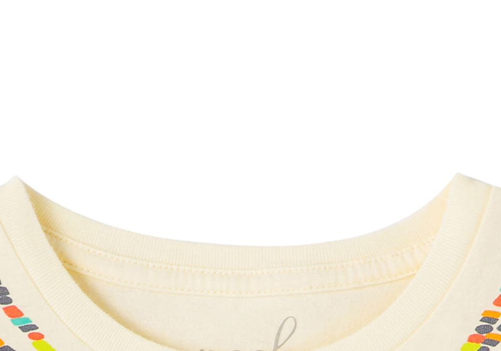 Peek Aren't You Curious Kids' Graphic Tee Size 6-7 In Off-White