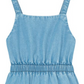 Habitual Kids Indigo Ruffle Dress, Size 12M