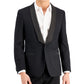 Hugo Boss Men's Slim Fit Black Lurex Jacket Black Size 42