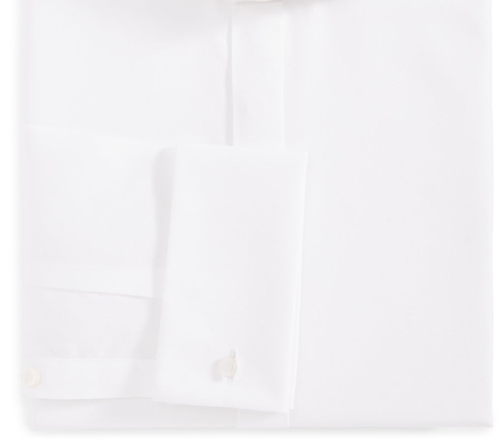 Hugo Boss Men's Slim Fit Tuxedo Dress Shirt White Size 16.5X32-33