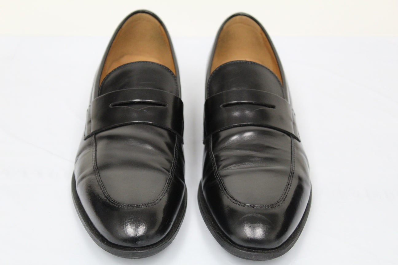 Hugo Boss Men's Eastside Penny Loafer Black Size 11