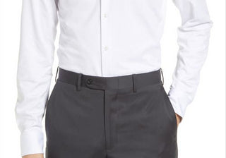 Boss Hank Slim-Fit White Dress Shirt - Size 15.5R