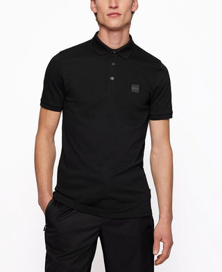 Hugo Boss Men's Stretch Cotton Slim Fit Polo Shirt Black Size XL
