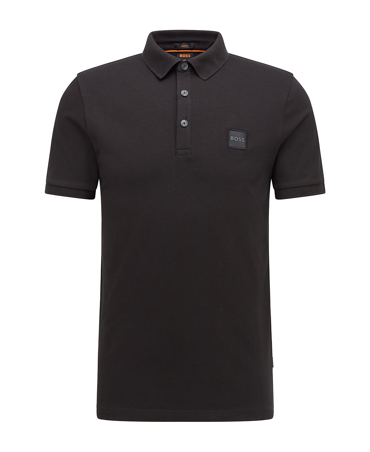 Hugo Boss Men's Stretch Cotton Slim Fit Polo Shirt Black Size XL