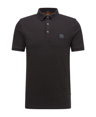 Hugo Boss Men's Stretch Cotton Slim Fit Polo Shirt Black Size XL