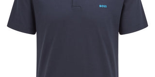 Hugo Boss Men's Slim Fit Polo Shirt Blue Size 2XL