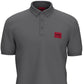 Hugo Boss Men's Slim Fit Polo Gray Size Medium