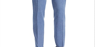 Hugo Boss Men's Genius Wool Cotton Stretch Slim Fit Suit Pants Blue Size 32