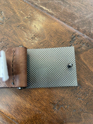 Hugo Boss Men's Icon Leather Belt Brown Size 38