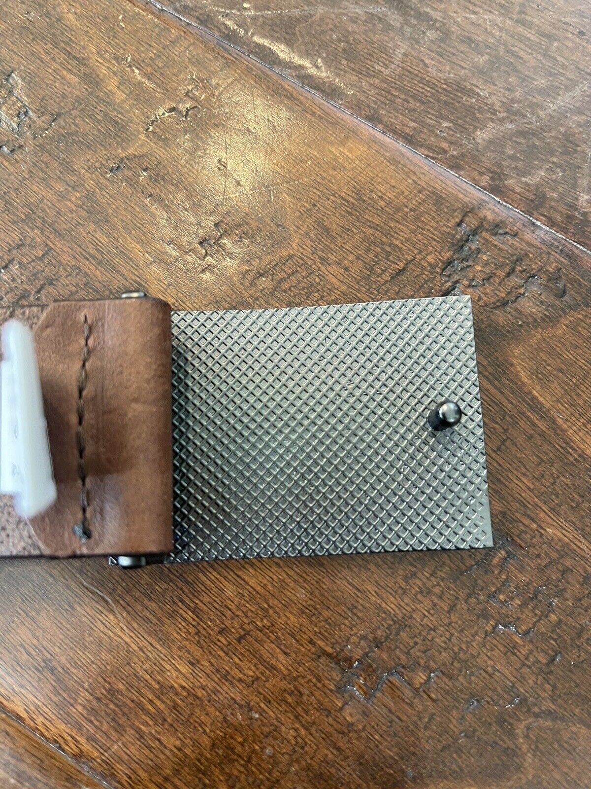 Hugo Boss Men's Icon Leather Belt Brown Size 42