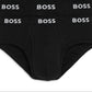 Hugo Boss Men's Pack Of 5 Authentic Cotton Briefs Black Size Small